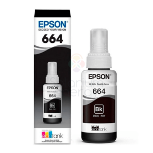 Epson Botella De Tinta Negra T664120-Al