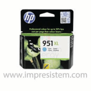 HP Tinta 951XL Cyan Alto Rendimiento