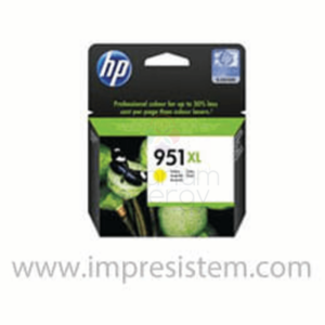 HP Tinta CN048AL 951XL Amarillo Alta Capacidad