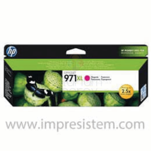 HP Tinta CN627AM 971XL Magenta Alto Rendimiento