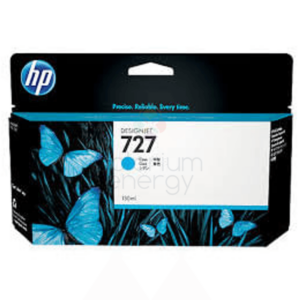 HP Tinta B3P19A 727 Cyan 130 Ml