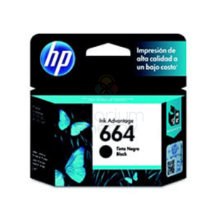 HP Tinta 664 Negra Alto Rendimiento