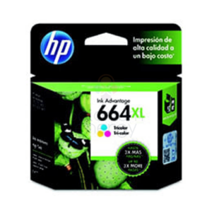 HP Tinta 664XL Color Alto Rendimiento