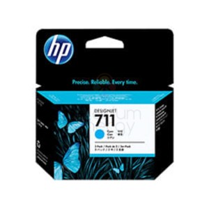 HP Tinta Cz134a 711 3Pack Cyan