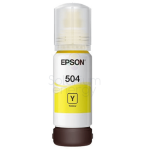 Epson Botella De Tinta T504 Amarilla Alta Capacidad