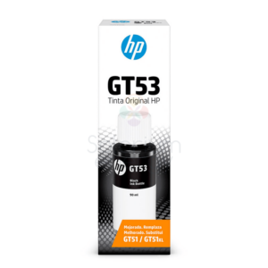 HP Botella De Tinta GT53 Negra 90 Ml