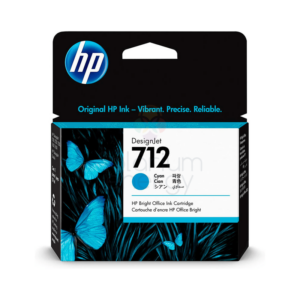 HP Cartucho Tinta 712 Cian 29 Ml