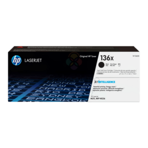 HP Cartucho Tóner W1360x Negro 136X