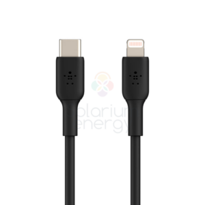 Belkin Cable USB-C a Lightning 1M Negro