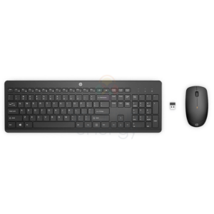 HP Combo Inalámbrico Teclado y Mouse Negro 235