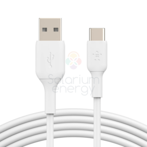 Belkin Cable USB-A a USB-C 2M Blanco
