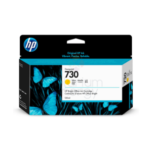 HP Cartucho De Tinta 730 130ml Amarillo