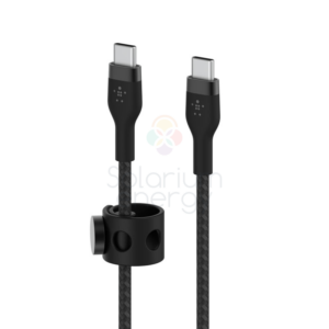 Belkin Cable USB-C a USB-C Pro Flex 2M Negro