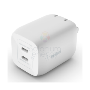 Belkin Adaptador De Pared Dual USB-C GaN 65W