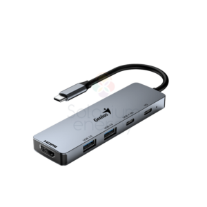 Genius Adaptador Hub UH-500 USB 5 en 1