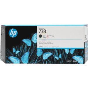 HP Cartucho De Tinta Negra 738 300ml DesignJet
