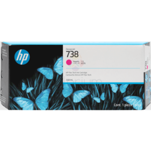 HP Cartucho De Tinta Magenta 738 300ml Designjet