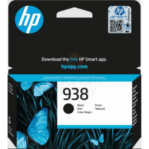 HP Tinta Negra Cartucho Original 938 4S6x8pl