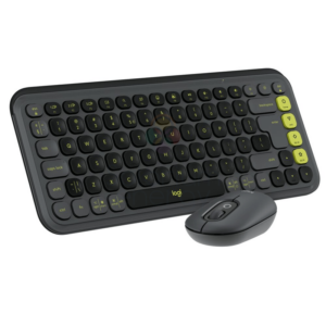 Logitech Combo Teclado + Mouse Pop Icon Negro
