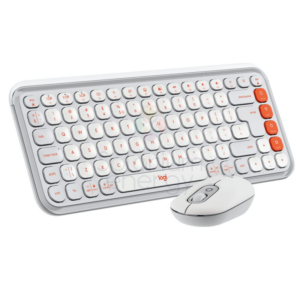 Logitech Combo Teclado + Mouse Pop Icon Blanco
