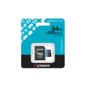 Kingston Tarjeta Micro SD Canvas Go Plus 64GB 4K