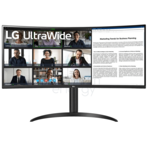LG Monitor Ultrawide Curvo 34WR55QK-B QHD 100Hz 34"