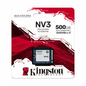 Kingston SSD 500GB M.2 NV3 2230 PCIe