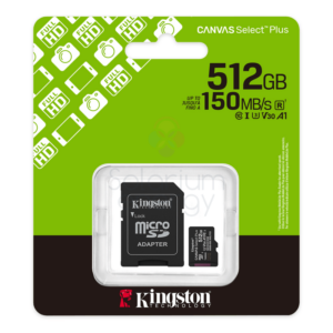 Kingston Tarjeta Micro SD Canvas Select Plus 512GB