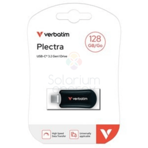 Verbatim Unidad Flash USB-C 128GB Negra