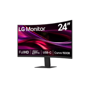 LG Monitor Curvo 24'' FHD USB-C 100Hz