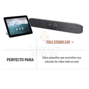 Poly Barra De Video X30 Con Controlador TC8