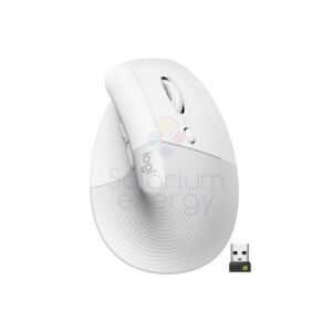 Logitech Mouse Vertical Lift Blanco