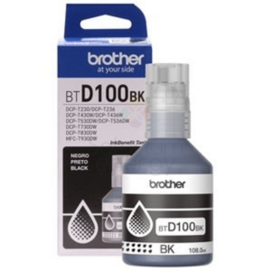 Brother Botella De Tinta Negra BTD100BK 7500 Páginas