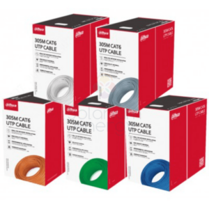 Dahua Cable UTP Interior CAT6 305m Cobre Puro