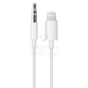 Apple Cable de Audio Lightning a 3.5 mm 1.2m Blanco