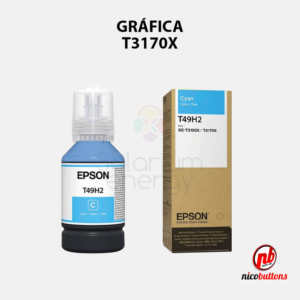 Epson Botella de Tinta T49H Cyan 140ml