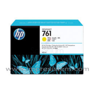 HP Tinta Amarillo 761 400Ml Alto Rendimiento