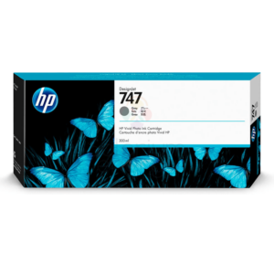 HP Tinta DJ 747 P2V86A 300 ml Gris