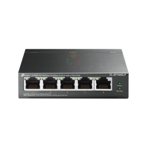 TPLINK Switch TL-SF1005LP 5 Puertos PoE 41W